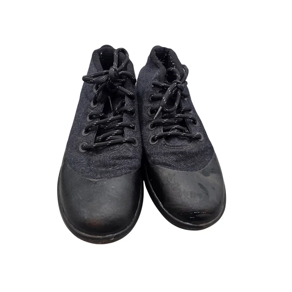 Allbirds Wool Runner-up Mizzle Mens Black Charcoal Mid‎ Top Sneakers WRUMM11